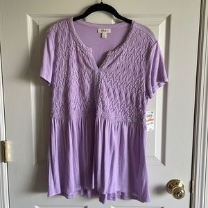 Style & Co Babydoll Top